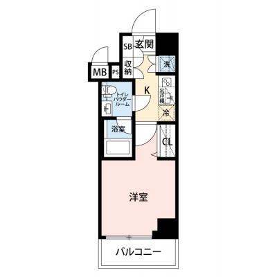 【🍧夏のクールダウン価格！🍧】【禁煙🚭/Wi-Fi無料🌐】マイナビSTAYモンターニュ武蔵小杉　202の物件間取り図