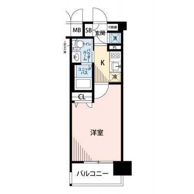 【🌿快適シーズンの引越し応援キャンペーン🏡🌈】【禁煙🚭】マイナビSTAY弁天町パークプレイス　709の物件間取り図