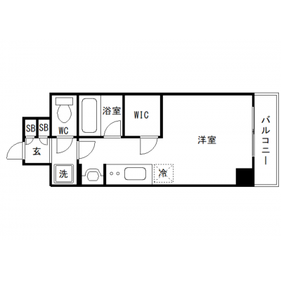 OneLife神戸元町海岸通の物件間取り図