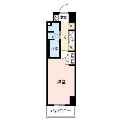 【🎉初期費用オフ｜お得なキャンペーン】【禁煙🚭/Wi-Fi無料🌐】マイナビSTAY田無ノース　512の物件間取り図