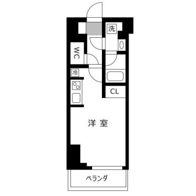 アットイン千葉3-3　『アットイン公式WEBサイトなら空室状況を検索｜かんたん予約🔍＜24時間受付中！＞』の物件間取り図