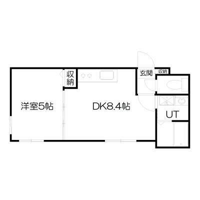 POROKARI旭川２条通A/オートロック/エアコン/の物件間取り図