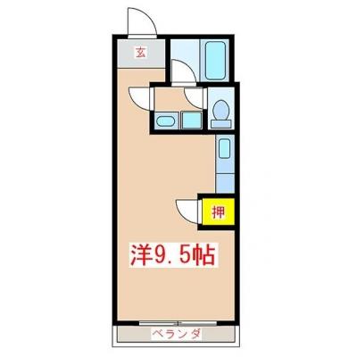 シェーンブルンハウスの物件間取り図