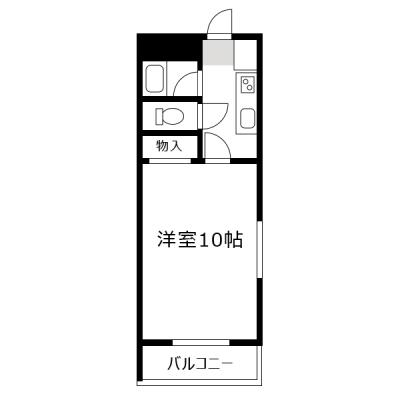 アットイン浜松5-2　『アットイン公式WEBサイトなら空室状況を検索｜かんたん予約🔍＜24時間受付中！＞』の物件間取り図