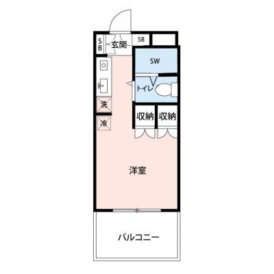 【60日以上の利用でお得🌈】【禁煙🚭】マイナビSTAYパレス横浜日吉　108の間取り図