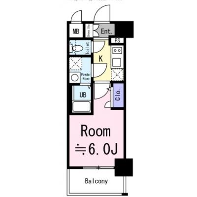 【🍡！秋の大感謝価格！🍡】【禁煙🚭/Wi-Fi無料🌐】マイナビSTAY弁天町ルシェンテ　203の間取り図