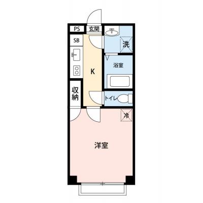 【🍧夏のクールダウン価格！🍧】【禁煙🚭/Wi-Fi無料🌐】マイナビSTAYメゾン高円寺　302の物件間取り図