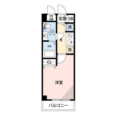 【🎍年末年始大感謝祭🎍】【禁煙🚭/Wi-Fi無料🌐】マイナビSTAY矢口渡　404の物件間取り図