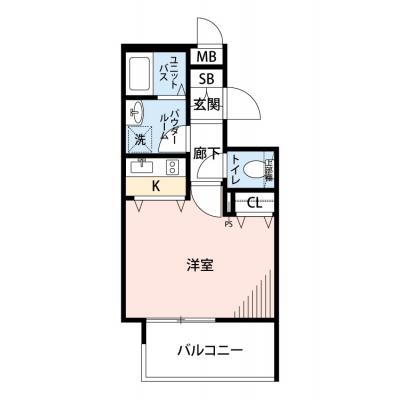 【🎉初期費用オフ｜お得なキャンペーン】【禁煙🚭/Wi-Fi無料🌐】マイナビSTAY三宮花時計前　1305の物件間取り図