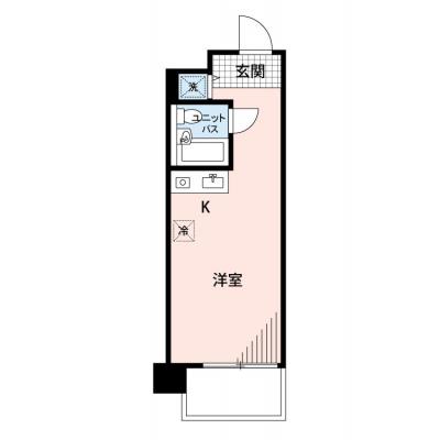 【🌸心機一転🌸春の引越し応援キャンペーン🏡🌷】【禁煙🚭】マイナビSTAYパレス旗の台　702の物件間取り図
