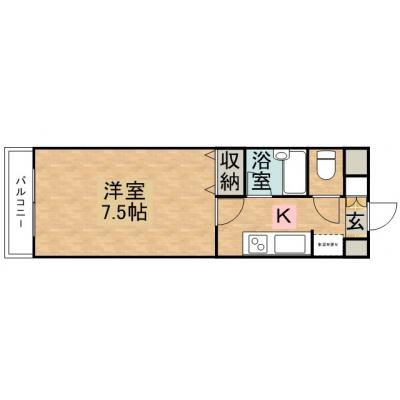 レ・ボヌールの間取り図