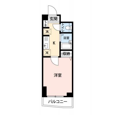 【🌿快適シーズン引越し応援キャンペーン🏡🌈】【禁煙🚭/テレワークに最適🌟無料高速Wi-Fi使い放題🎧】マイナビSTAY吉祥寺　307の物件間取り図
