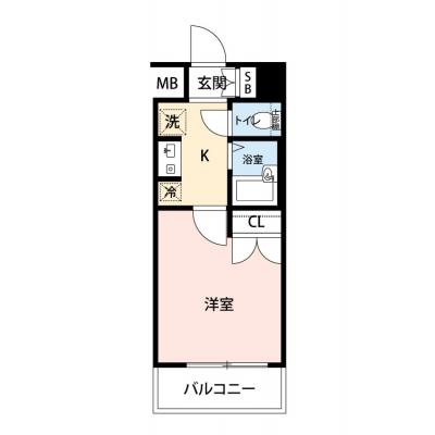 【🎉初期費用オフ｜お得なキャンペーン】【禁煙🚭】マイナビSTAYミライエ高円寺南5丁目　605の物件間取り図