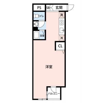 【🌿快適シーズンの引越し応援キャンペーン🏡🌈】【禁煙🚭/Wi-Fi無料🌐】マイナビSTAY南草津駅前　410の物件間取り図
