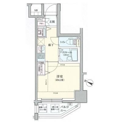 ●Wi-Fi無料●ロアールステイ目黒不動前Ⅰ●不動前駅徒歩5分！の物件間取り図