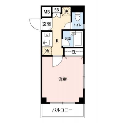 【🍧夏のクールダウン価格！🍧】【禁煙🚭/Wi-Fi無料🌐】マイナビSTAYイゾラ川口青木　403の物件間取り図