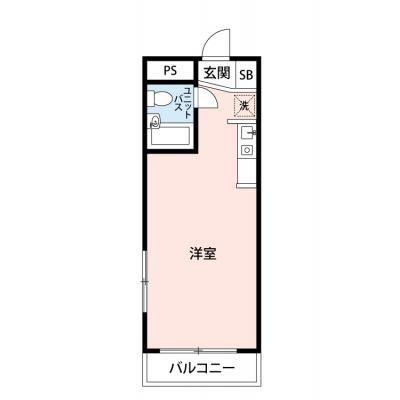 【🌿快適シーズン引越し応援キャンペーン🏡🌈】【禁煙🚭】マイナビSTAYクロワール下北沢　305の物件間取り図