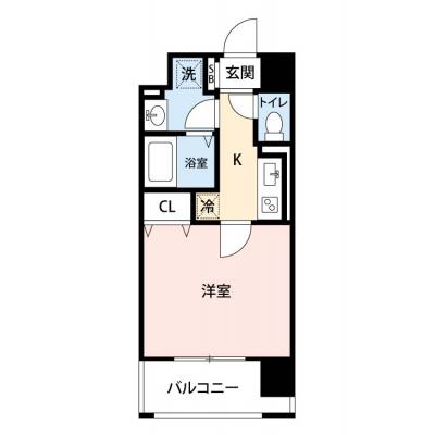 【🍧夏のクールダウン価格！🍧】【禁煙🚭/Wi-Fi無料🌐】マイナビSTAYグランドレジデンス千駄ヶ谷　701の物件間取り図