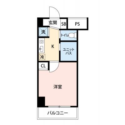 【🌿快適シーズンの引越し応援キャンペーン🏡🌈】【禁煙🚭/Wi-Fi無料🌐】マイナビSTAYアベニール三田慶大前　702の物件間取り図