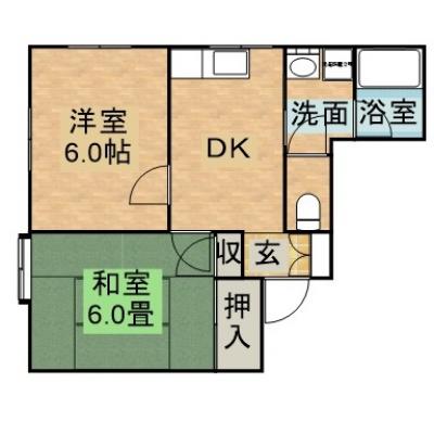 トミーハイツの間取り図