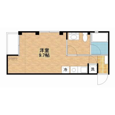 レジデンス武（B-type）の物件間取り図