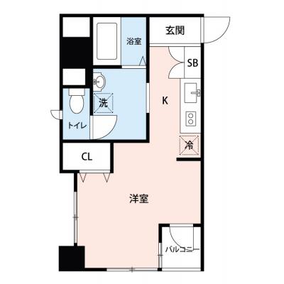 【🌿快適シーズンの引越し応援キャンペーン🏡🌈】【禁煙🚭/Wi-Fi無料🌐】マイナビSTAY南草津駅前　311の物件間取り図