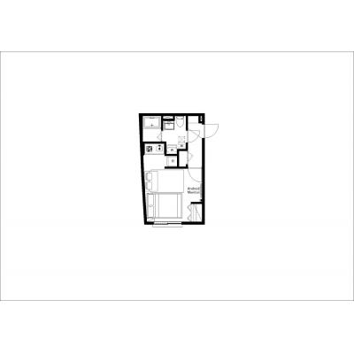 飯田橋駅から徒歩8分 ／ 入居人数最大3人 ／ Wi-Fi無料／toggle BUNKYO KORAKUEN 303の物件間取り図