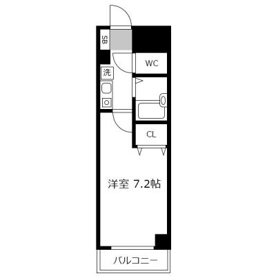 アットイン神戸六甲1 『公式サイト限定キャンペーン実施中！室内画像も豊富で、お見積り／web予約も可能です！「アットイン公式」で検索！🔍』の物件間取り図