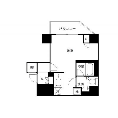 OneLife蒲田2ndの物件間取り図