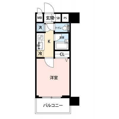 【🌿快適シーズン引越し応援キャンペーン🏡🌈】【禁煙🚭/テレワークに最適🌟無料高速Wi-Fi使い放題🎧】マイナビSTAY渋谷神泉町　205の物件間取り図