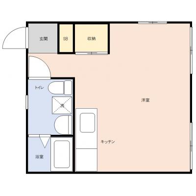 マコット郡山赤木町C301【無料駐車場あり】の間取り図