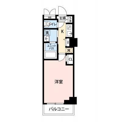 【🎉初期費用オフ｜お得なキャンペーン】【禁煙🚭/Wi-Fi無料🌐】マイナビSTAY辰巳フロント　316の物件間取り図