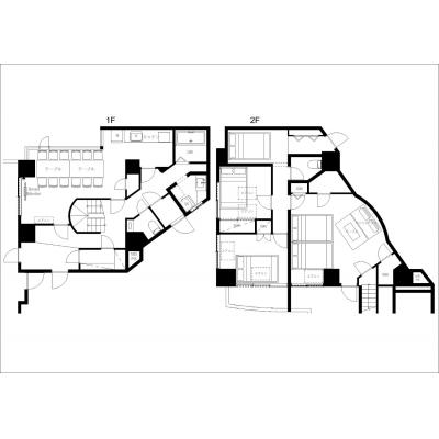 3LDKの広々物件/池袋まで1駅！/家具家電付き/DeLCCS要町 801の物件間取り図