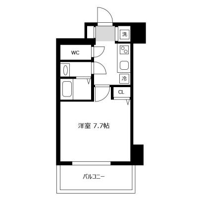 アットイン神戸1 『公式サイト限定キャンペーン実施中！室内画像も豊富で、お見積り／web予約も可能です！「アットイン公式」で検索！🔍』の物件間取り図