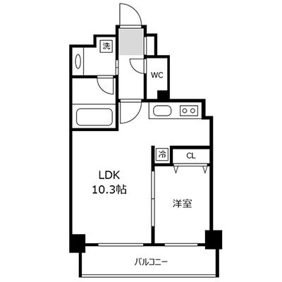 アットイン福島4-2 『公式サイト限定キャンペーン実施中！室内画像も豊富で、お見積り／web予約も可能です！「アットイン公式」で検索！🔍』の物件間取り図