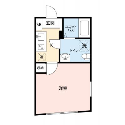 【🎉初期費用オフ｜お得なキャンペーン】【禁煙🚭/Wi-Fi無料🌐】マイナビSTAYアーバンオアシス赤羽志茂　302の物件間取り図