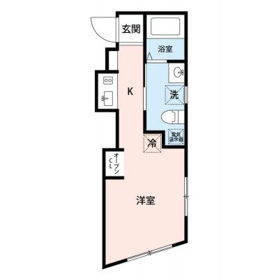【🎉初期費用オフ｜お得なキャンペーン】【禁煙🚭/Wi-Fi無料🌐】マイナビSTAYトワイライトヒルズ武蔵小山　303の物件間取り図