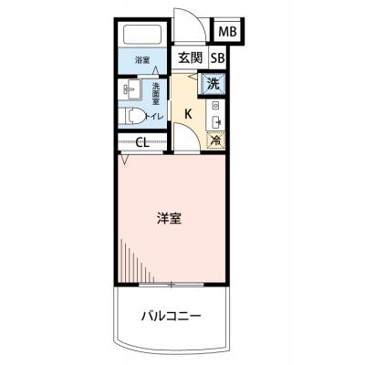 【🎉初期費用オフ｜お得なキャンペーン】【禁煙🚭】マイナビSTAYアーバンオアシス桜木町　907の間取り図
