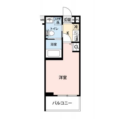 【🎉初期費用オフ｜お得なキャンペーン】【禁煙🚭】マイナビSTAYグランデュールハイツ中野鷺宮　202の物件間取り図