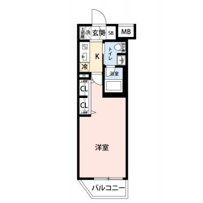 【🎉初期費用オフ｜お得なキャンペーン】【禁煙🚭】マイナビSTAYグランデュールハイツ中野鷺宮　205の物件間取り図