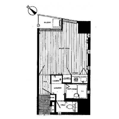 ダイナコート千代県庁口　Cの物件間取り図