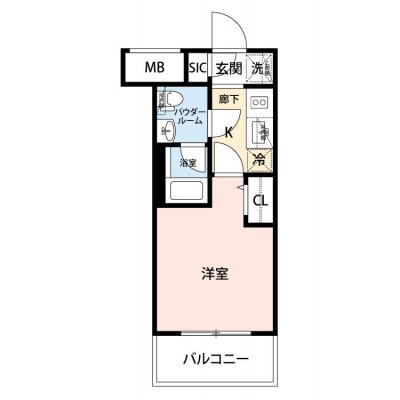 【🎉初期費用オフ｜お得なキャンペーン】【禁煙🚭/Wi-Fi無料🌐】マイナビSTAY鶴見市場　306の物件間取り図