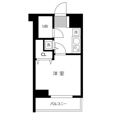 アットイン新宿32-1  『公式サイト限定キャンペーン実施中！室内画像も豊富で、お見積り／web予約も可能です！「アットイン公式」で検索！🔍』の間取り図