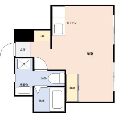 マコット郡山赤木町C302【無料駐車場あり】の間取り図