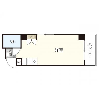 エールマンスリー牛田（3-1）　【★無料WI-FI標準装備（無制限）、ゴミ毎日回収、エールマンスリー広島最安値！】の間取り図