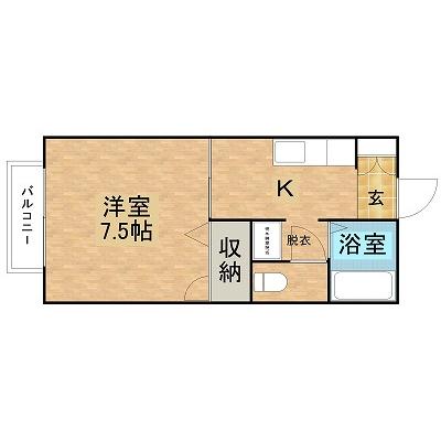 ハートフル１０の物件間取り図