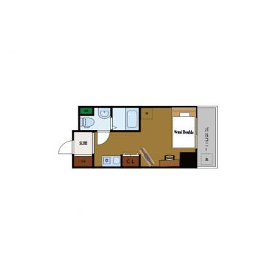 【京橋駅徒歩3分｜賃料3万円/月オトク物件💰】BraTTo京橋パティオの間取り図