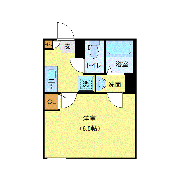 グッドステイ常磐線金町NORTH▲『禁煙ルーム・独立洗面・浴室乾燥付』【ハイクラス】の物件間取り図