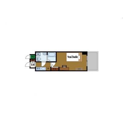 BraTTo天六PRO【ビジネスマン向け💻】インターネット無料の最寄り駅3分圏内の駅近物件👍の物件間取り図