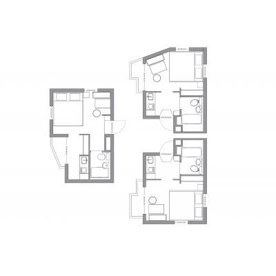 饦դڽë6ʬۥ󥵥Υ٥åɤǤäᤴǥʡޥ󥹥꡼goodroom residence ëƻ VILLAGE produced by ưϤʪּ